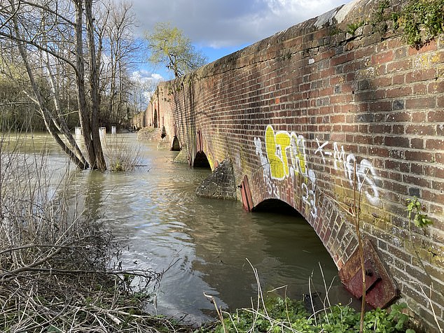 Last month, a narrow bridge leading to the luxury property had to close due to flooding and many locals were also left without power.