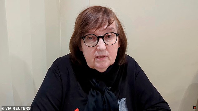 The head of the Russian Orthodox Church Patriarch Kirill is also reported to have asked the Russian president to hand over the body of the devout Navalny to his mother, Lyudmila Navalnaya (pictured).