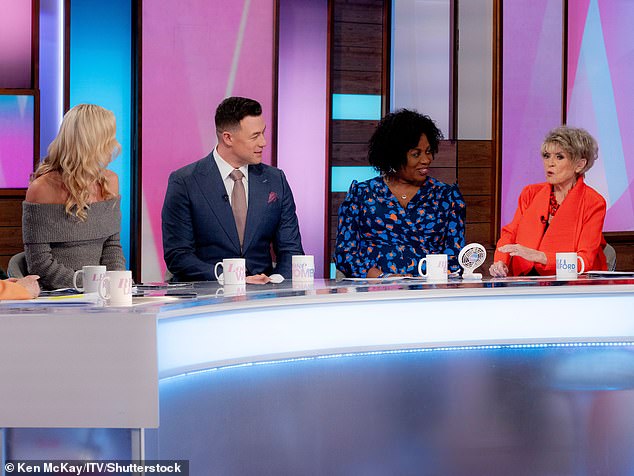 The dance duo appeared on Loose Women, performing a routine from their dance tour and talking about what daily life together was like for them.