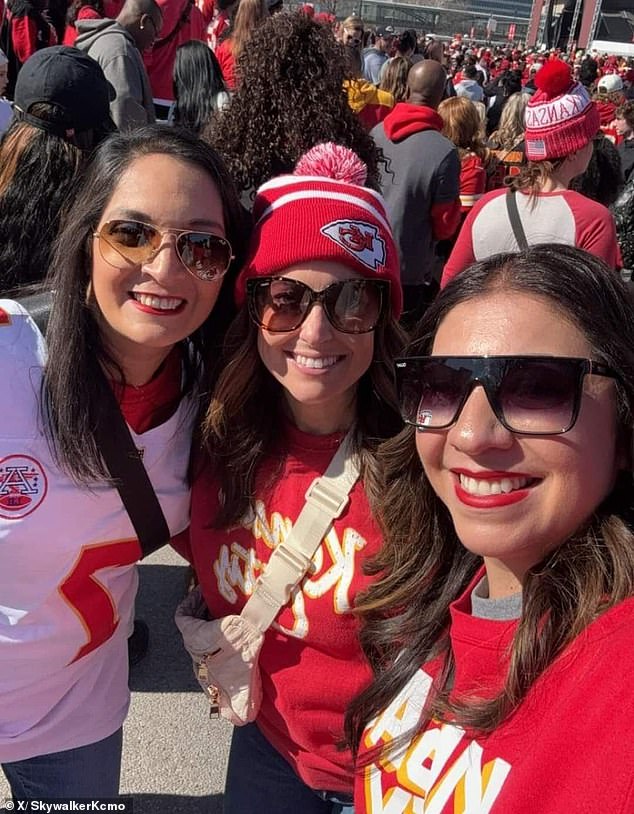 López Galván (left) was killed when a shooting occurred at the Feb. 14 parade celebrating the Kansas City Chiefs' victory in Super Bowl LVIII.