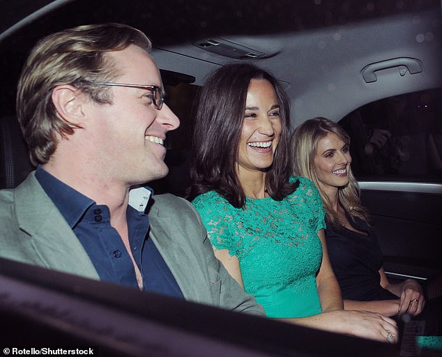 Thomas Kingston and Pippa Middleton photographed leaving Trishna Indian restaurant in May 2014.