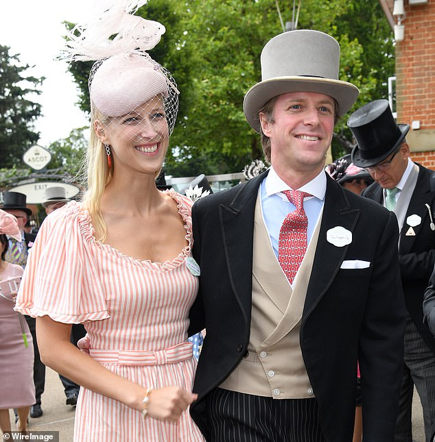 Lady Gabriella Windsor and Thomas Kingston attend day three, Ladies Day, of Royal Ascot at Ascot Racecourse on June 20, 2019.