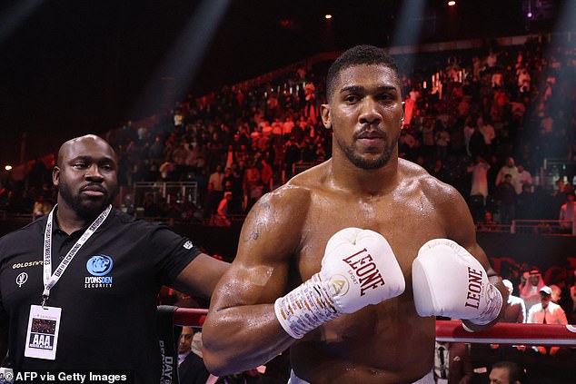 Joshua believes he will knock out Ngannou when the pair fight in Saudi Arabia in March.