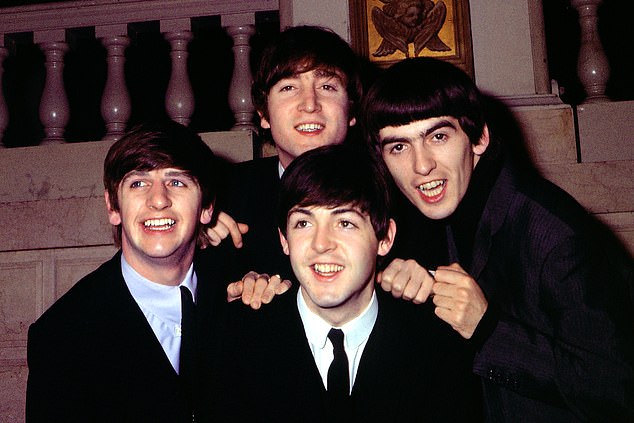 John Lennon, George Harrison, Paul McCartney and Ringo Starr in 1964