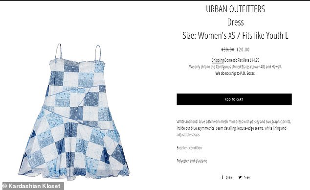 This Urban Outfitters dress is now selling for $20 after being marked down from $30