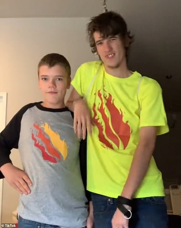 Paul and his mother have been sentenced to life in prison for the death of his autistic younger brother Timothy (left), who was subjected to cruel punishments including ice baths, starvation and force-feeding hot sauce.