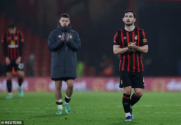 Bournemouth lacked a cutting edge despite dominating possession in the first half.