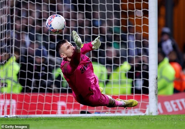 Newcastle goalkeeper Martin Dubravka saved Blackburn captain Dominic Hyam's attempt to win the penalty shoot-out.