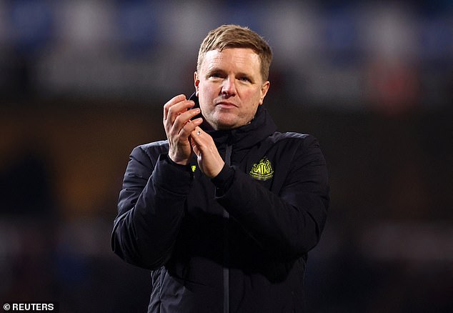 Newcastle manager Eddie Howe was relieved as his team avoided a major upset in the FA Cup.