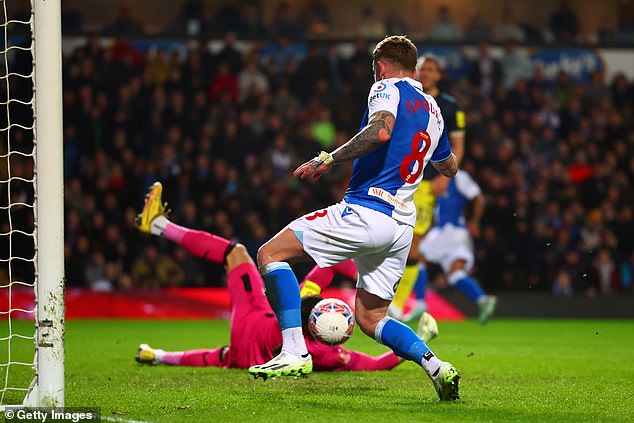 Blackburn's main striker, Sammie Szmodics, equalized and took the match to extra time.