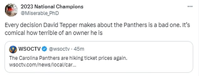 1709077812 456 NFLs worst team raises ticket prices Panthers announce 4 percent increase