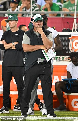 Brant Boyer, special teams coordinator for the New York Jets
