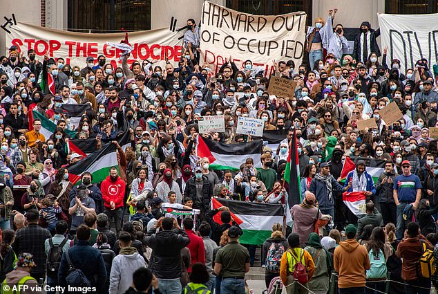 Anti-Israel protests have rocked the Massachusetts campus since the Hamas attack.