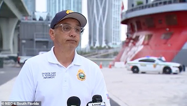 Horacio Rodríguez, MDFR division chief, said his agency and the Coast Guard are investigating the cause of the accident.