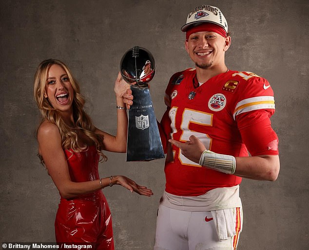 Mahomes is married to his longtime partner, Brittany, whom he met as a college student.