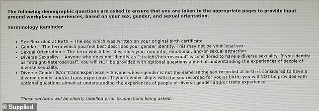 1709118551 803 Services Australia Sexuality and gender survey described as a waste