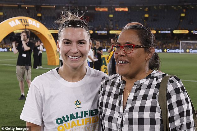 The 50-year-old inspired the Matildas to book their place at the Paris Olympics