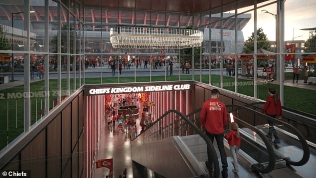 A new secondary club is among the Chiefs' many new hospitality offerings