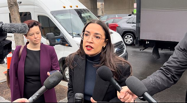 Rep. Alexandra Ocasio-Cortez said the Republican-led investigation is tainted because one of the central informants in the case had ties to Russian intelligence.