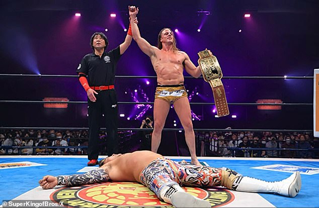 Riddle, who was recently crowned the New Japan Pro-Wrestling World Television Champion, was released by WWE in September.