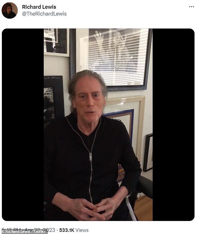 The comedian took to social media on April 24, 2023, and revealed that he had been battling Parkinson's disease since 2021.