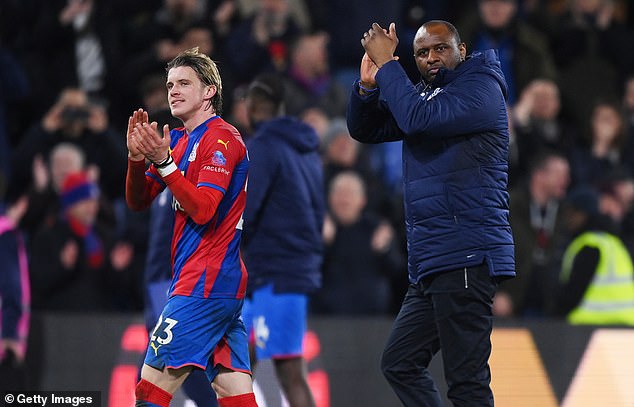 During his loan spell at Crystal Palace, then-coach Patrick Vieira highlighted him as a key talent.