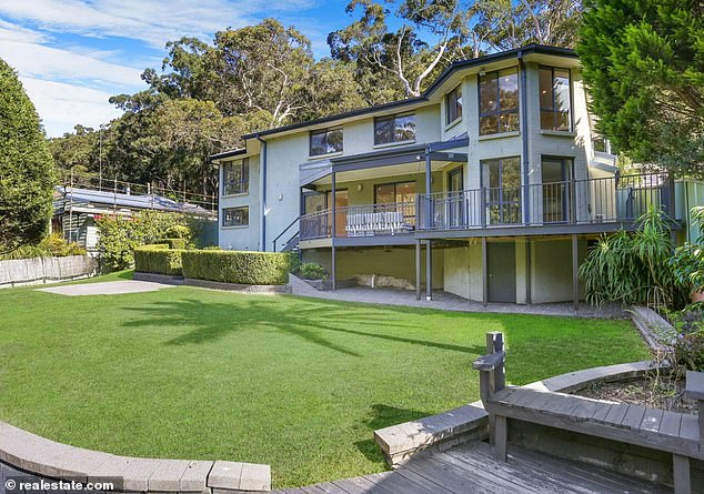The five-bedroom house overlooks Dents Creek, which flows into North West Arm and Port Hacking in a quiet location in Sydney's south.