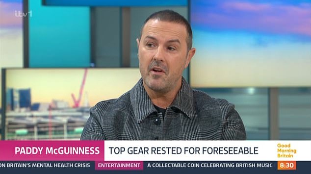 Paddy McGuinness gave an update on his former Top Gear co-host after his horror accident on Good Morning Britain on Monday.
