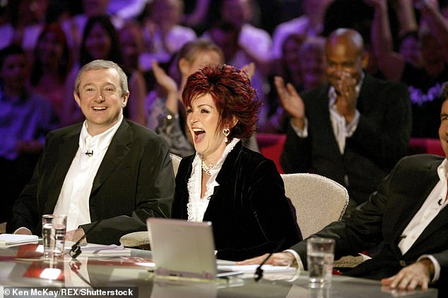 The former X Factor star has insisted he will only join the ITV season if fellow judge Sharon Osbourne, 71, takes part with him (both pictured on X Factor in 2004).