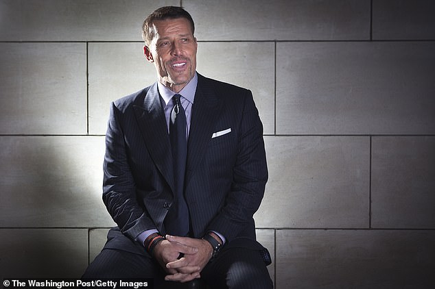 Tony Robbins is known for his infomercials, seminars, and self-help books, including the books Awaken the Giant Within and Unlimited Power.