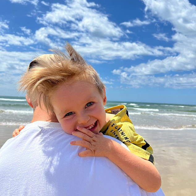In a candid interview with The Herald Sun on Thursday, Jordan spoke warmly of the beautiful bond that forms between Levi, his sister Grace, almost two and a half, and his brother Ezra, seven months.