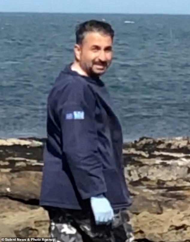 The RSPB director was working on Coquet Island at the height of the bird flu when the video was taken in the summer of 2022.