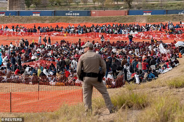 As a direct result of Biden's policies, a minimum of nine million migrants have infiltrated our border in three years.