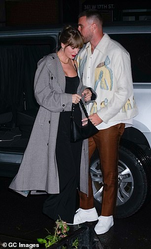The couple photographed together in New York on October 15.