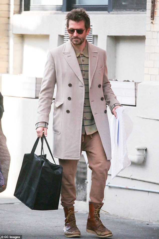 Cooper is seen on February 22 in New York City.