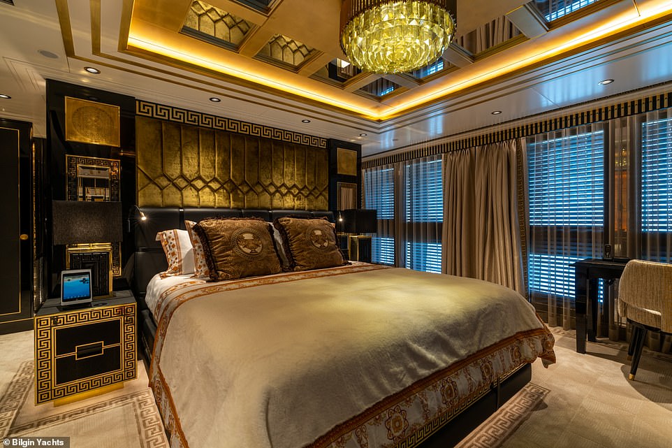 As for the interiors, there is a luxurious theme, with gold and marble used in abundance.