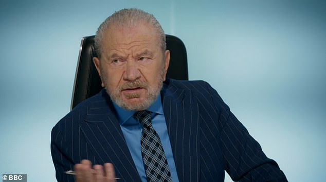 Lord Sugar was stunned when it was revealed the winning team had secured sponsorships worth £38.7 million.