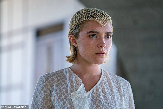 Florence Pugh (pictured) is a newcomer to the franchise. She plays Princess Irulan, the Emperor's scheming daughter.