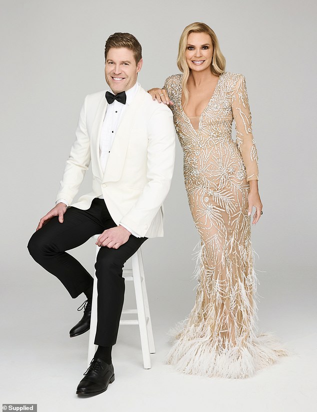 The official cast of Dancing with the Stars 2024 has finally been confirmed. In the photo: presenters Chris Brown and Sonia Kruger.