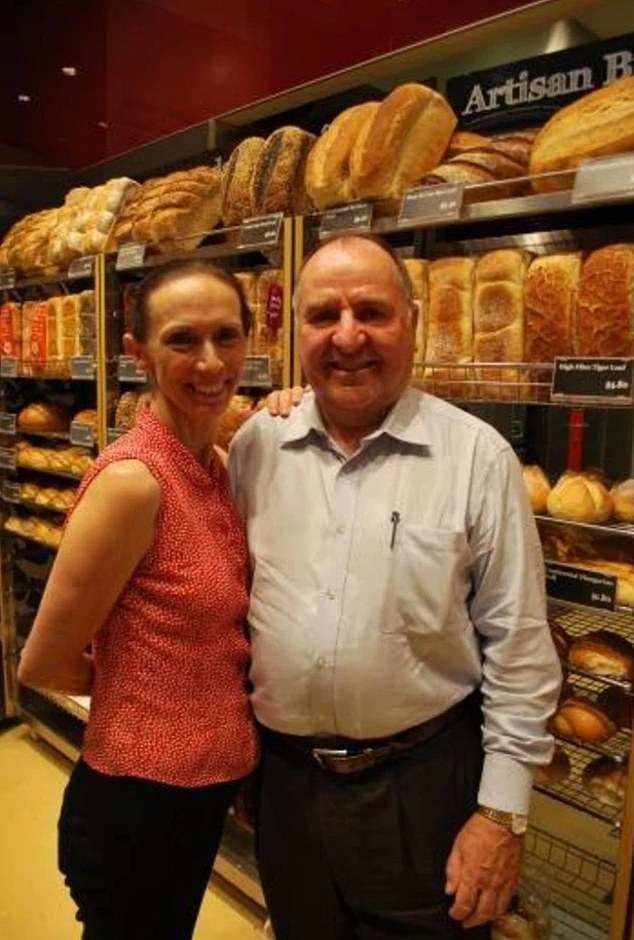Bakers Delight founder Roger Gillespie (right) and his wife Lesley, pictured.