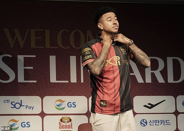 Lingard, 31, said the commitment shown by FC Seoul in signing him was a factor in his decision.