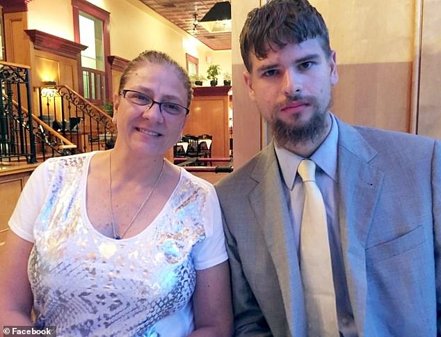 Nathan Carman went fishing with his mother Linda Carman, 54, whose body was never recovered after the boat sank off the coast of Rhode Island.