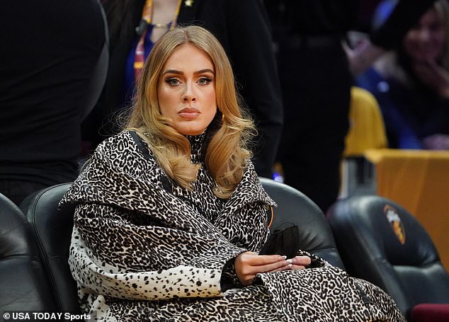 Adele finally explained that viral meme on the court at an NBA All-Star game in Cleveland, Ohio, two years ago.