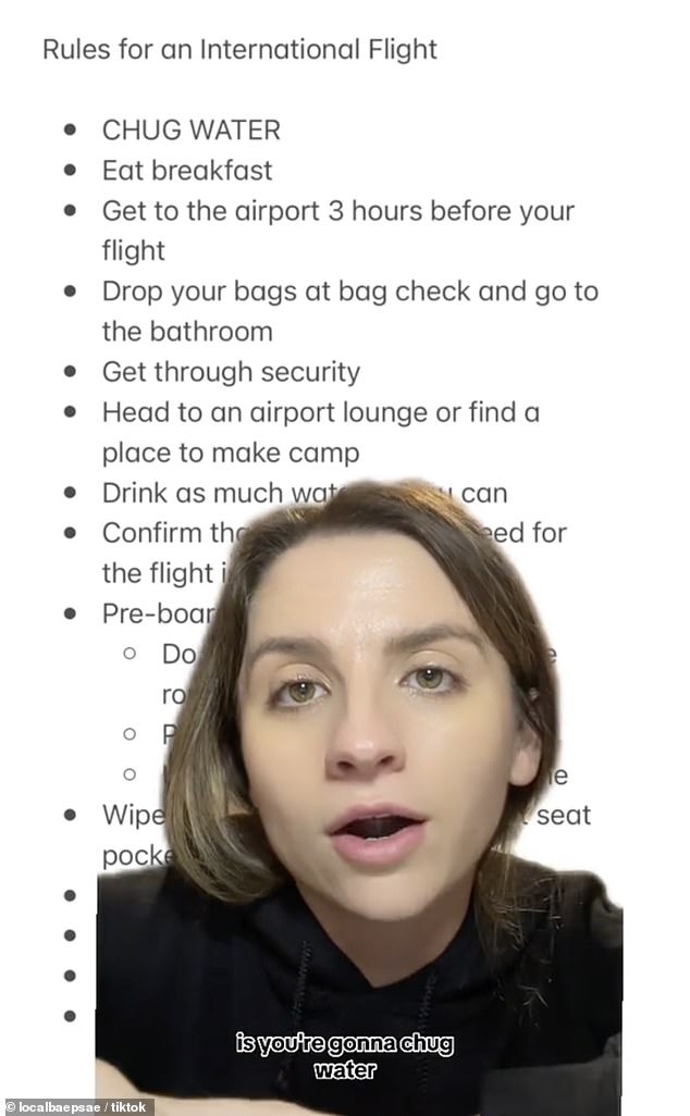 The content creator recently went viral after detailing her list of rules for traveling internationally following a 15-hour flight from Atlanta, Georgia, to South Korea.