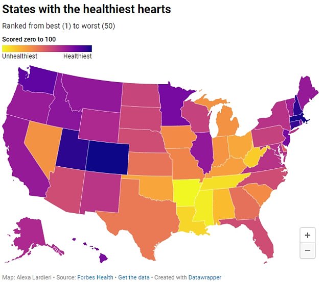 Analysis reveals the US states with the best AND worst