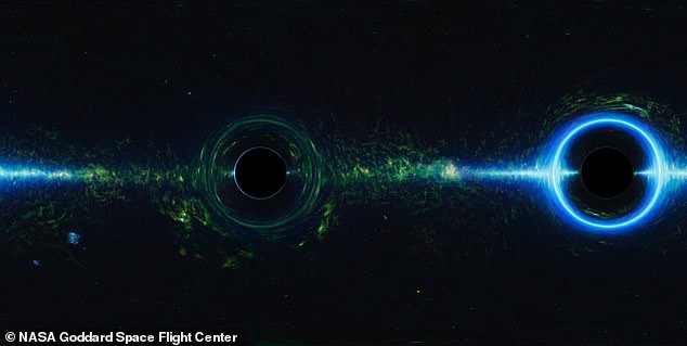 When primordial black holes pass near a planet, physicists calculate that 