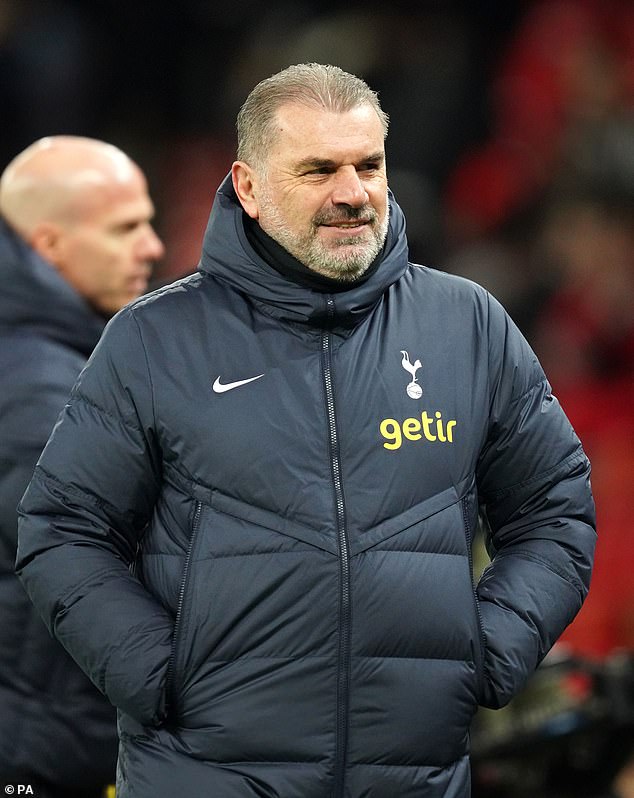 Tottenham manager Ange Postecoglou ridiculed supercomputer Opta after it gave his team just a 0.1 per cent chance of winning the Premier League title.