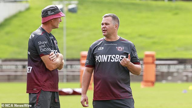 Manly are the only team that will be based in Las Vegas for the double-header, while the other three clubs will camp in California before the matches.