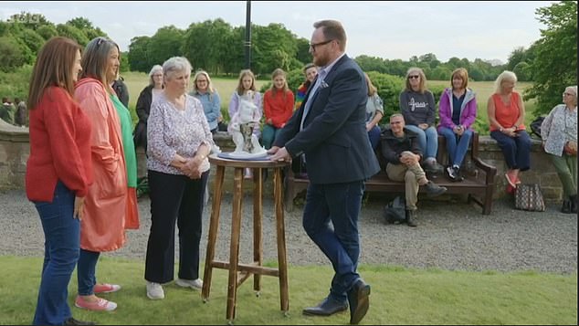 An Antiques Roadshow guest has said that the spectacular appraisal of her beloved statue 