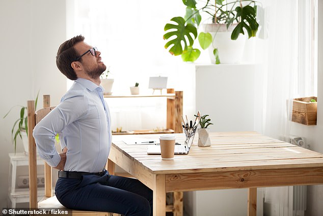 Working from home on your laptop, sitting all day at the kitchen table, or working from the couch is not good for your back.  Experts urge people to get up and change positions throughout the day.